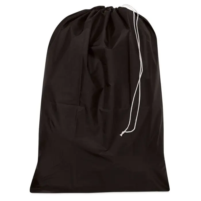 30x40 Black Nylon Laundry Bag