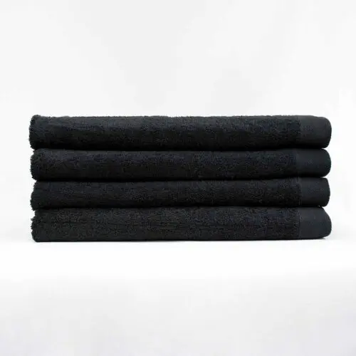 32x66 Bath Sheet Black, Black Bath Sheet, Black Pool Towels, Black Beach Towels, Wholesale, Bulk