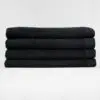 35x68 Black Bath Sheet, compares to 1888 millennium black bath sheet pool towels