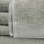 35x68 Grey Bath Sheet, compares to 1888 Millennium bath towels, grey pool towel, premium grey towels, grey resort pool towels