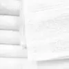Closeup of 35x70 Premium White Bath Sheets