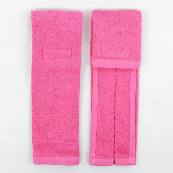 Pink Football Quarterback Towel 4x12