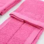 Pink Football Quarterback Towel 4x12