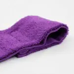 Purple Football Quarterback Towel 4x12