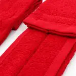 Red Football Quarterback Towel 4x12