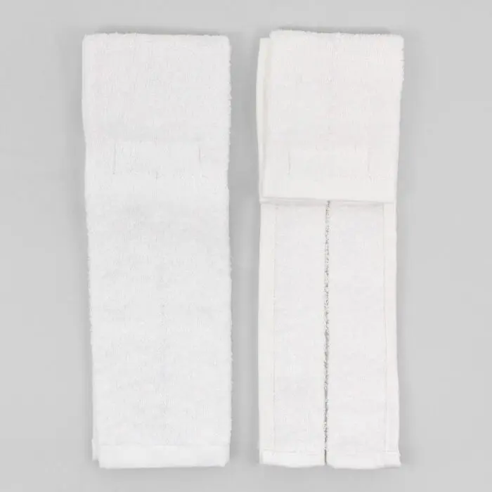 White Football Quarterback Towel 4x12