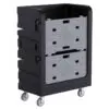 749blk Ps Transport Laundry Truck Closed Black