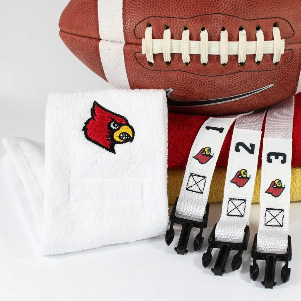 Custom Football Towel Custom Laundry Straps