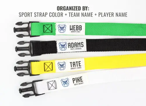 Custom Laundry Strap Management Sport Examples