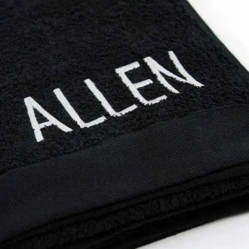Custom Stage Towel with Embroidery