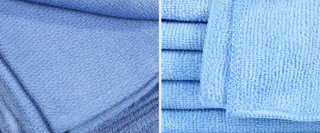 Huck Towel Vs Microfiber Towel