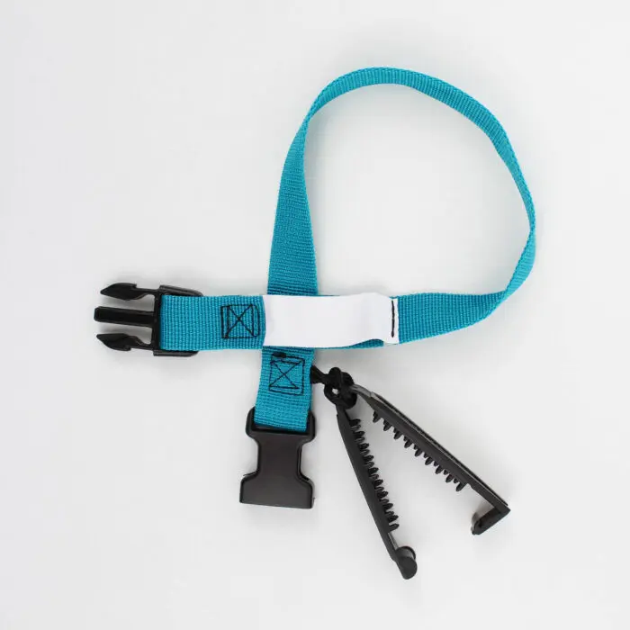 Laundry Loops Straps with Single Clip - Turquoise