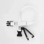 Laundry Loops Straps with Single Clip - White