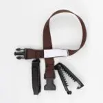 Laundry Loops Straps with Double Clip - Brown