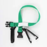 Laundry Loops Straps with Double Clip - Kelly Green