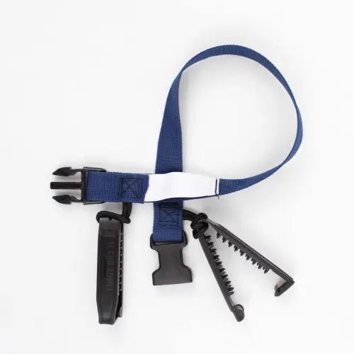 Laundry Loops Straps with Double Clip - Navy Blue