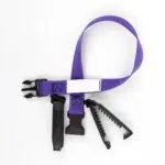 Laundry Loops Straps with Double Clip - Purple