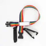 Laundry Loops Straps with Double Clip - Rainbow