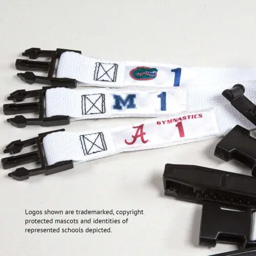 Custom Laundry Straps Loops with Sock Alligator Clips Logos