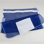 Mesh Zipper Laundry Bags Royal Blue