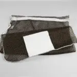 Mesh Zipper Laundry Bags Brown