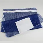 Mesh Zipper Laundry Bags Royal Blue