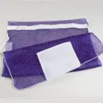 Mesh Zipper Laundry Bags Purple