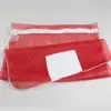 Mesh Zipper Laundry Bags Red
