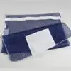 Mesh Zipper Laundry Bags Navy Blue