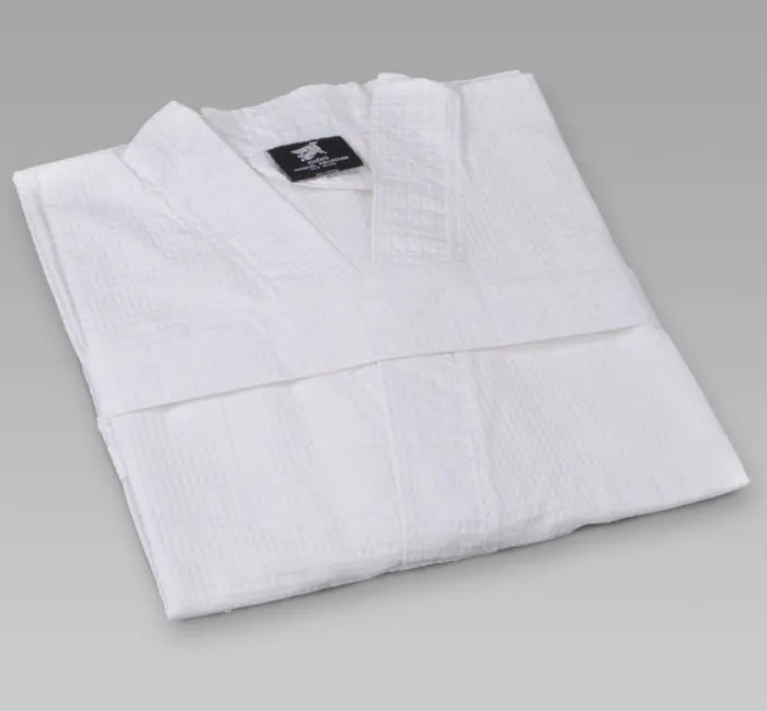 Waffle weave bathrobe, cotton waffle weave bath robe, spa bathrobe, oxford R120KI bath robe