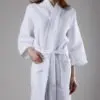R127k 48x60 White Bathrobe Model