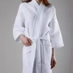 R127k 48x60 White Bathrobe Model