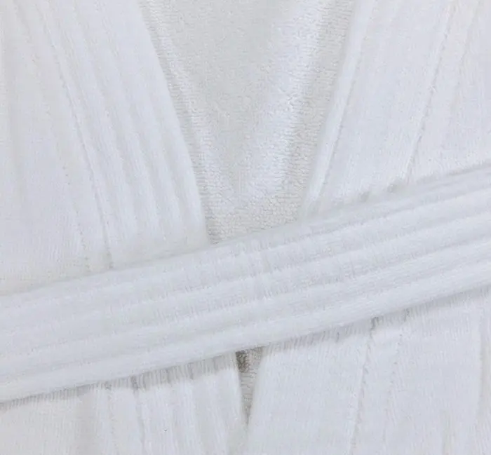 R148wht 48×60 White Bathrobe Belt
