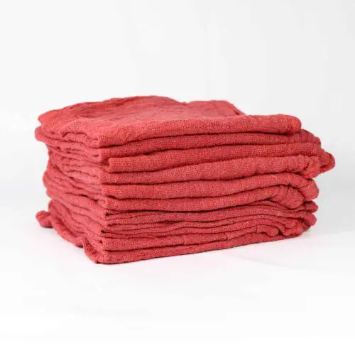 Red Shop Rags Bulk