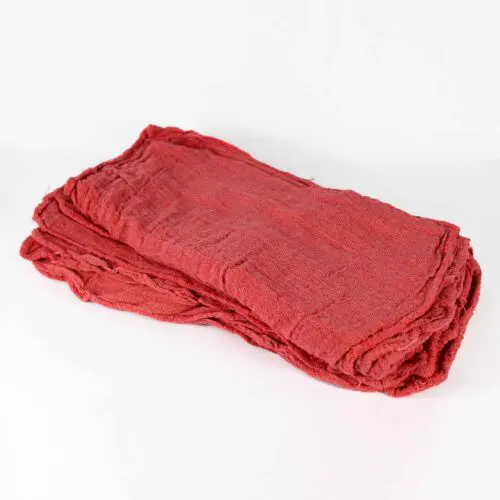 Red Shop Rags Bulk