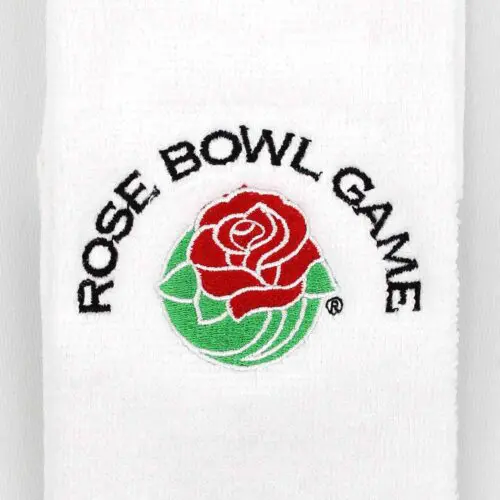 Custom Embroidered Football Towel Rose Bowl