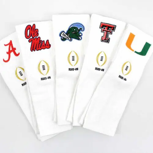Custom Quarterback Towels Bowl Logos