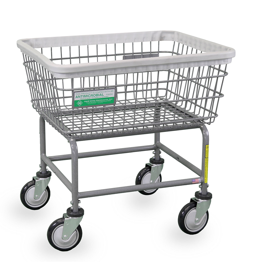 100E-ANTI Antimicrobial Laundry Cart