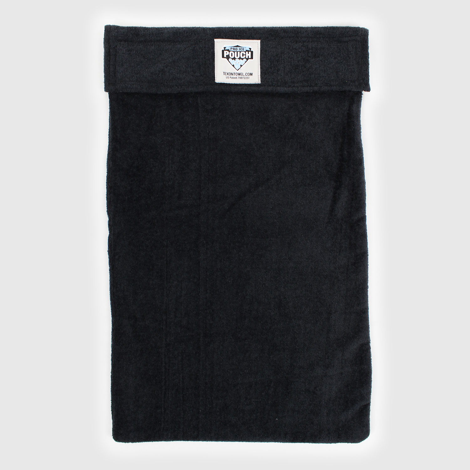 11x19 Pro Ice Pouch; Ice Pack Cover - Black