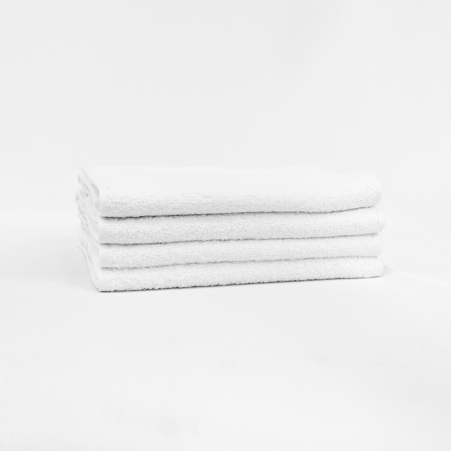11x44 White Fitness Towel, Neck Towel, Athletic Towel