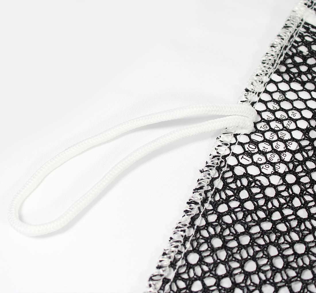 12x12 Black Mesh Zipper Laundry Glove Bag 3