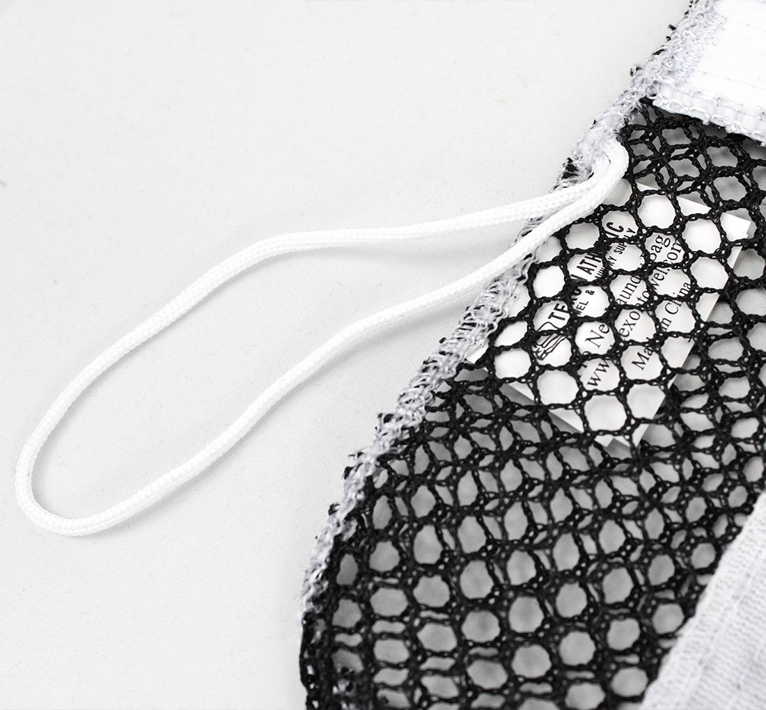 12x12 Mesh Zipper Laundry Bags; Black Mesh Glove Bags