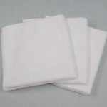 Microfiber Cloths Hand Towels 12x12 30gms White