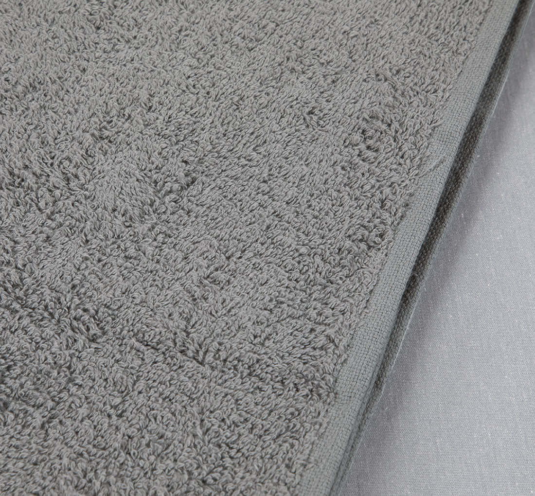 12x44 Towel Gray Closeup