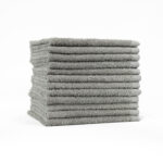 Grey washcloths, 13 x 13, High Quality, wholesale, bulk, wash cloths