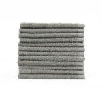 Grey washcloths, 13 x 13, High Quality, wholesale, bulk, wash cloths