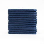 Navy washcloths, 13 x 13, High Quality, wholesale, bulk, wash cloths