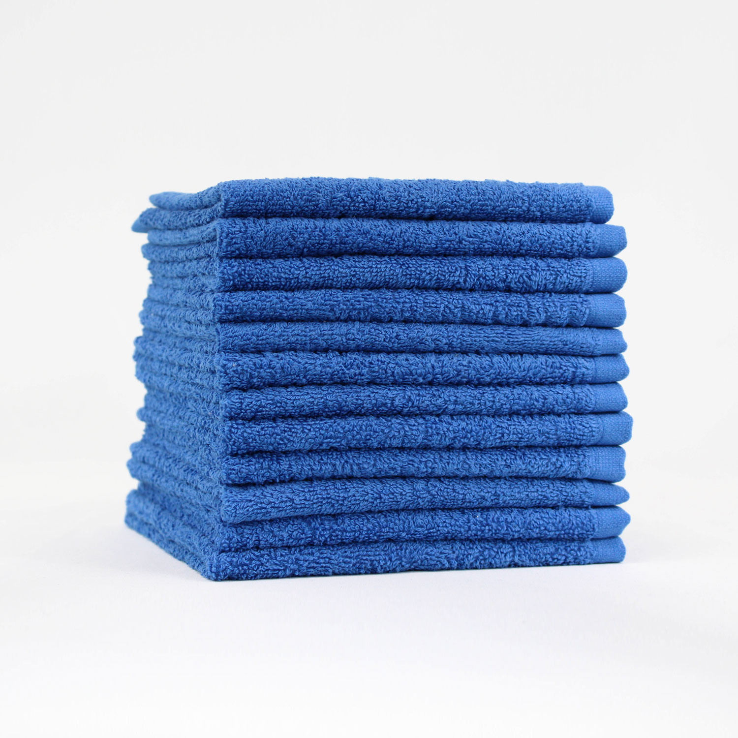 Royal Blue washcloths, 13 x 13, High Quality, wholesale, bulk, wash cloths