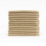 Tan washcloths, 13 x 13, High Quality, wholesale, bulk, wash cloths, beige wash cloths