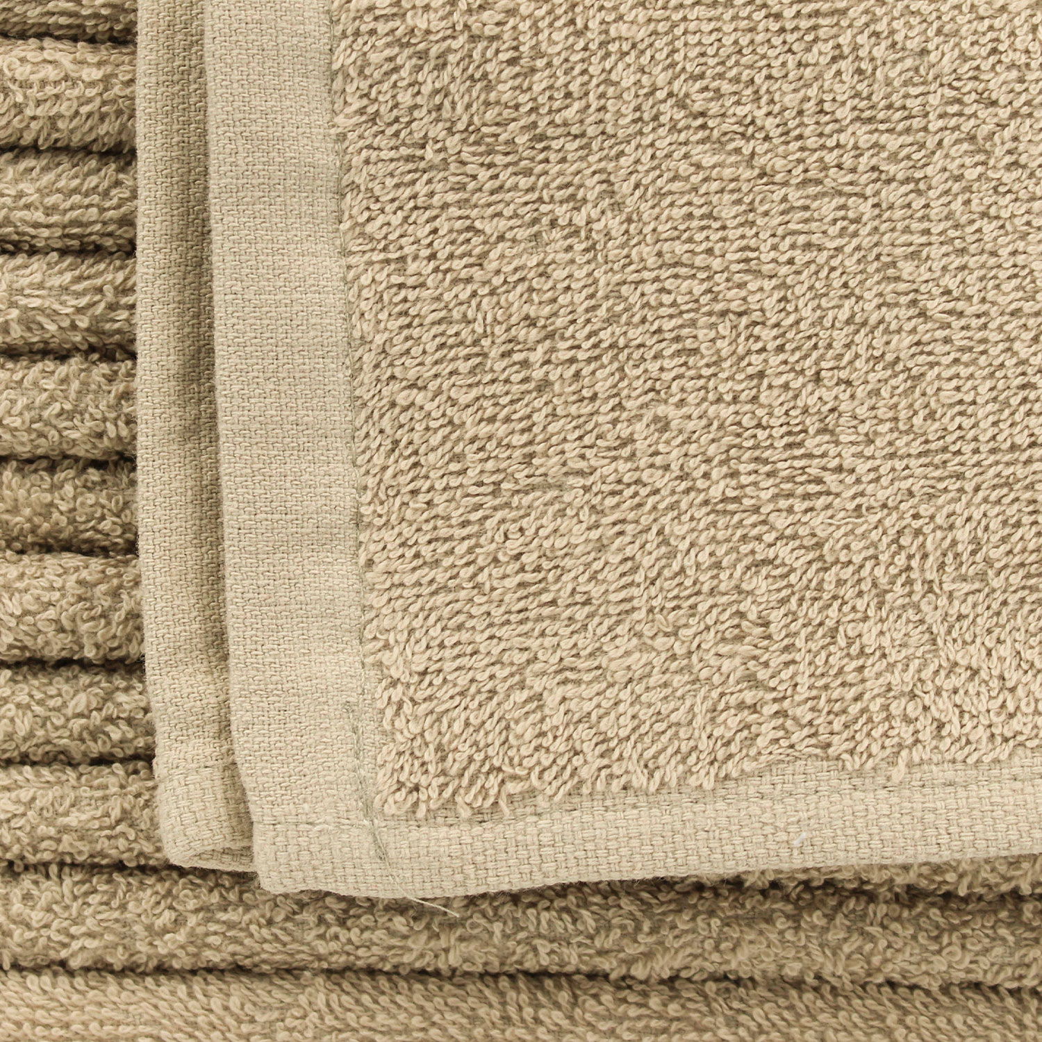 Tan washcloths, 13 x 13, High Quality, wholesale, bulk, wash cloths, beige wash cloths